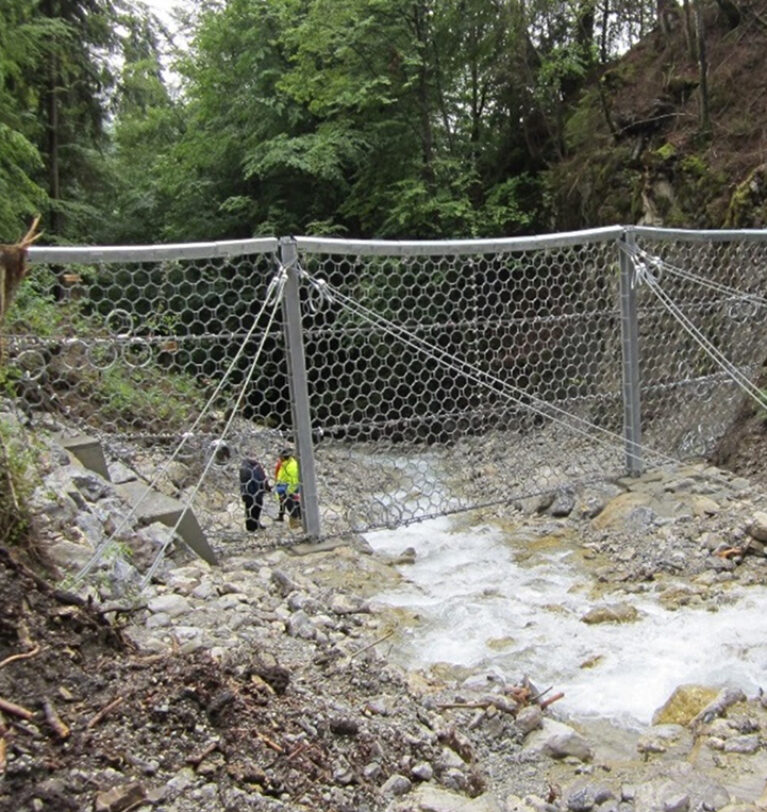 Aratu Forests plans high strength steel nets to manage woody debris